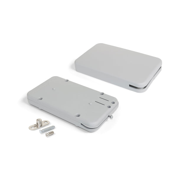 sconto Meccanismo per Ante a Ribalta Miniwinch Forza 4 Kg Plastica Grigia Acciaio e Tecnoplastica Emuca