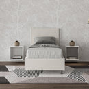 Letto Singolo Adele Bianco Varie Misure