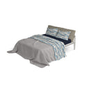 Set Lenzuola con Stampa Sopra Sotto e Federe Modern Sky Varie Misure