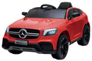 Macchina Elettrica per Bambini 12V con Licenza Mercedes GLC Coupè Rossa