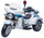 Moto Elettrica Polizia Americana 3 Ruote per Bambini 12V Kidfun Police Washington Bianca