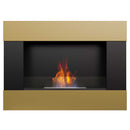 Camino a Bioetanolo da Parete 90x65,2 cm Flig Boston Oro