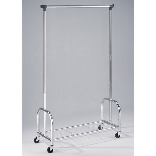 prezzo Stender Porta Abiti in Acciaio con Ruote 108x45x180cm Fumer Titan