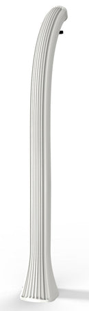 Doccia Solare da Giardino 35L Miscelatore e Lavapiedi e Temporizzatore Arkema Happy XL Bianco