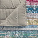 Trapuntino Estivo 100gr con Stampa in Microfibra Love Lines Varie Misure