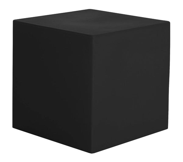 online Pouf da Giardino 50x50 cm in Resina Arkema Iris Pouf Antracite