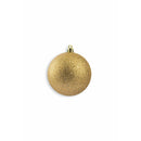 Set 30 Palle di Natale Ø6 cm in Plastica con Borsa Oro