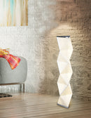 Piantana da Interno a LED in Metallo Cromo