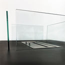 Camino a Bioetanolo da Pavimento 70x70x35 cm Panarea Nero