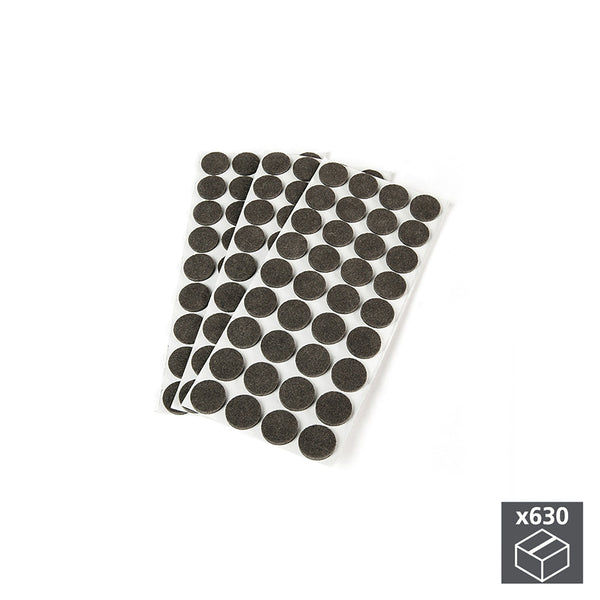 Feltrini Adesivi per Mobile Tondi 30 mm 630 Pezzi Emuca acquista