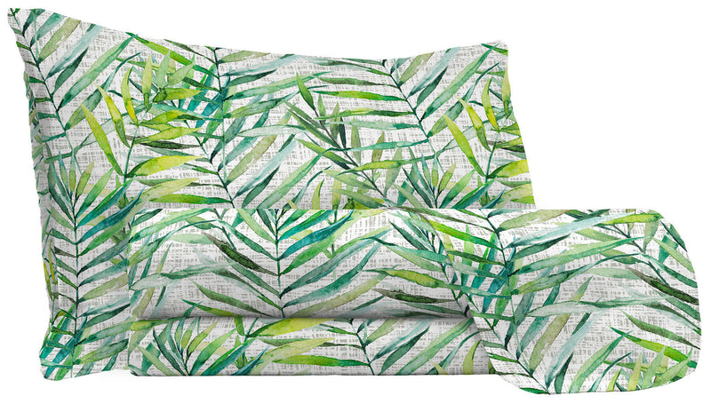 Set Lenzuola Sopra Sotto e Federe in Microfibra Honolulu Varie Misure