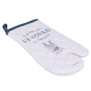 Guanto Cucina Ri-Forno Ri-Forno in Cotone VdE Tivoli 1996 Le Travisate Bianco