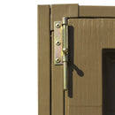 Casetta Box da Giardino 326x240x235 cm in PVC Grigio Chiaro/Marrone