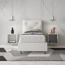 Letto Singolo Appia Bianco Varie Misure