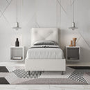 Letto Singolo Appia Bianco Varie Misure