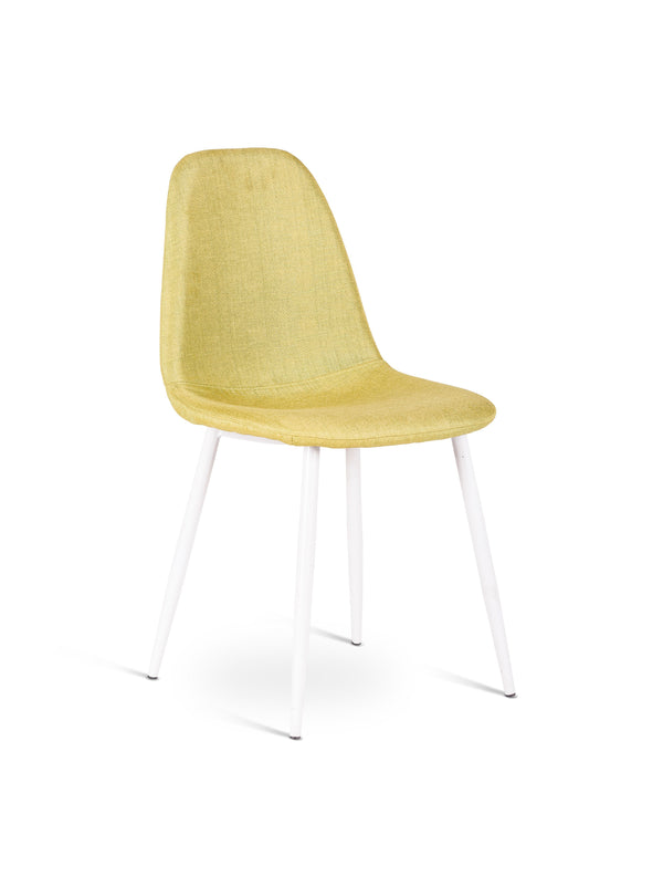 Sedia in Tessuto Annalisa Gialla prezzo