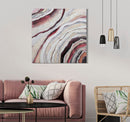 Dipinto su Tela Redy 80x2,8x80 cm in Legno di Pino e Canvas Multicolor