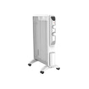 Radiatore Elettrico Giulietta 1000-1500 W IP24 con Pannello in Mica Bianco      