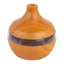 Mini Diffusore aromi Vaporizzatore LED 110x110x115mm 2W USB Marrone chiaro