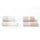 Set Spugna 4 Pezzi Asciugamani Viso + Ospite con Balza Stampata Garrini Emily Rosa