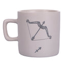 Tazzina Caffè Zodiaco "sagittario" Ø6x6,5 cm in Bone China VdE Tivoli 1996 Beige