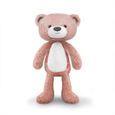 Orsacchiotto di Peluche Multifunzione Allenatore del Sonno 16x40x12 cm con Luce e Suoni Rosa