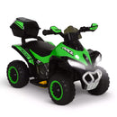 Mini Quad Elettrico per Bambini 6V Kidfun Invictus Verde