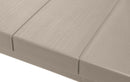 Tavolo Doppio da Giardino 295x90x74,5 cm in Resina Keter Kulie Double Cappuccino
