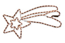 Insegna Luminosa Stella Cometa 144 Luci 77x35 cm Soriani