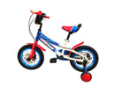 Bicicletta per Bambini 14" Freni a Disco Magik-Bike Super Blu