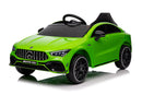 Macchina Elettrica per Bambini 12V con Licenza Mercedes CLA45 AMG Verde 