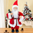 Pupazzo Babbo Natale H30 cm Rosso