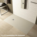 Piatto Doccia in Pietra  Pedrinelli Ardesia Stone Side Sabbia Varie Misure