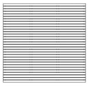 Pannello Frangivista da Giardino 180x170H cm Delux in Legno Laccato Bianco