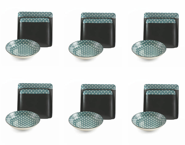 acquista Servizio Piatti 18 Pezzi in Gres Villa d'Este Kyoto