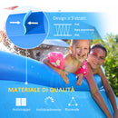 Piscina Gonfiabile Autoportante Ø274x76 cm in PVC Blu