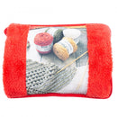 Borsa Acqua Calda Elettrica Scaldamani Ricaricabile Rosso