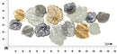 Pannello Gery 142x5,5x62 cm in Ferro Multicolor