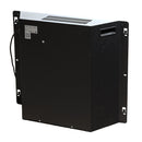 Camino Elettrico Inserto Da Incasso a Parete 58x17x52 cm Oregon Nero      