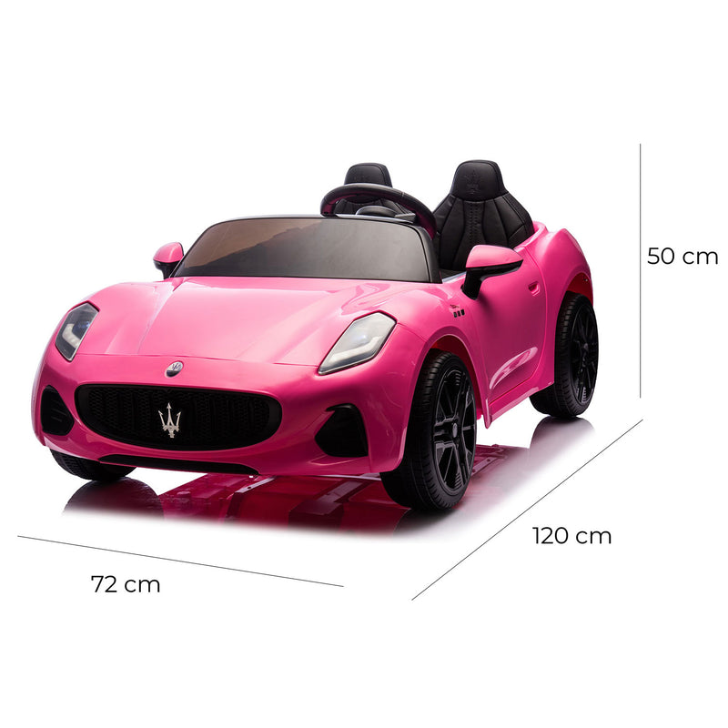 Macchina Elettrica per Bambini Licenza Maserati Folgore 12V Rosa