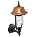 Lampada Applique in Alto Colore Grigio e Rame per Esterno Linea Mini Rustica  Sovil