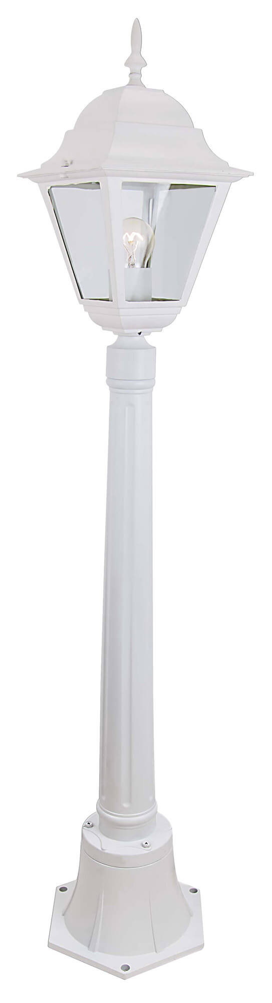 Paletto da Esterno Lampione H110 cm Bauer New York Bianco online