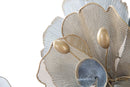 Pannello Flowery 116,5x8x58 cm in Ferro