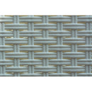 Set da Giardino Divano Poltrone e Tavolino in Polipropilene Bianco