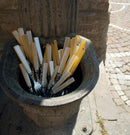 Servizio Set di Posate 24 Pezzi in Acciaio Inox Rivadossi Sandro Zara Verde