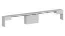 Panca Allungabile 66/290x25x45 cm Pratika Singola A Larice Bianco  