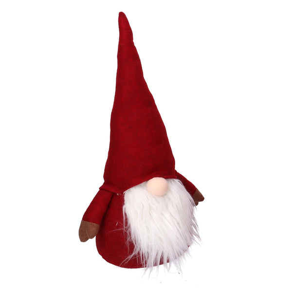 online Gnomo tessuto marrone rosso cm 19x17xh45