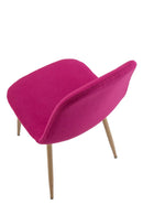 Sedia in Tessuto 43,5x45x90cm TFT Bing Viola