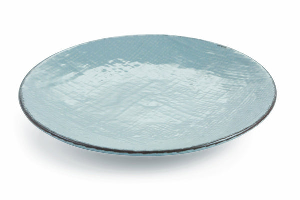 online Set 6 Piatti Frutta Ø19,5x3 cm in Gres Villa d'Este Home Tivoli Azzurro
