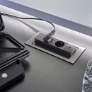 Multipresa Backflip in Acciaio Emuca 